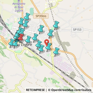 Mappa Via Ernesto Trevisi, 15067 Novi Ligure AL, Italia (1.061)