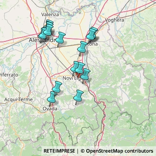 Mappa Via Ernesto Trevisi, 15067 Novi Ligure AL, Italia (15.40824)