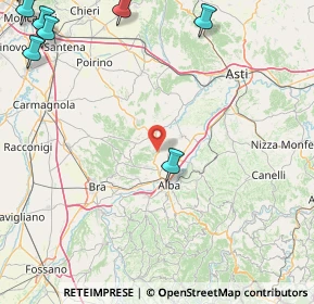 Mappa Vezza D'alba, 12040 Vezza d'Alba CN, Italia (36.711)
