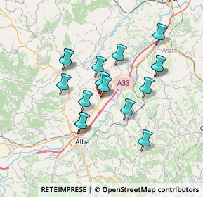 Mappa Via XI Febbraio, 12050 Magliano Alfieri CN, Italia (6.17813)