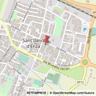 Mappa Piazzale Eugenio Curiel, 3, 42049 Sant'Ilario d'Enza, Reggio nell'Emilia (Emilia Romagna)