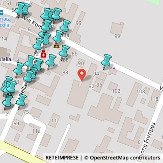 Mappa Piazzale Eugenio Curiel, 42049 Sant'Ilario d'Enza RE, Italia (0.09333)