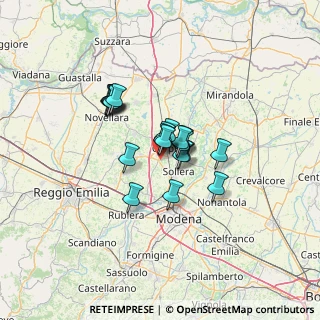 Mappa Svoto Cattania, 41012 Carpi MO, Italia (8.766)