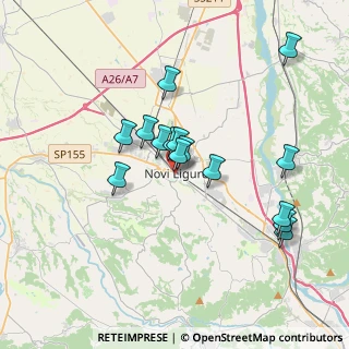 Mappa Via Roma, 15067 Novi Ligure AL, Italia (3.20133)