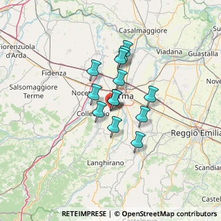 Mappa Str. Montanara, 43123 Gaione PR, Italia (9.11308)