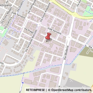 Mappa Via A. Verzelloni, 15, 42015 Correggio, Reggio nell'Emilia (Emilia Romagna)