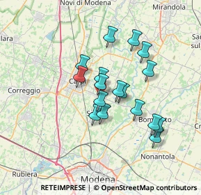 Mappa Via Falcone e Borsellino, 41019 Soliera MO, Italia (5.73706)