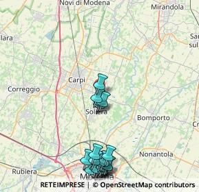Mappa Via Falcone e Borsellino, 41019 Soliera MO, Italia (10.037)