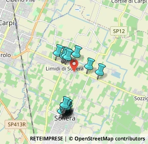 Mappa Via Falcone e Borsellino, 41019 Soliera MO, Italia (1.7875)