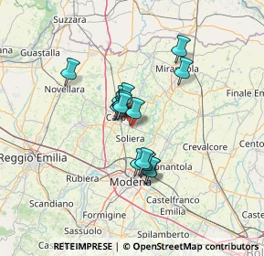 Mappa Via Falcone e Borsellino, 41019 Soliera MO, Italia (9.46)