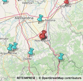 Mappa Piazza De Negri, 15067 Novi Ligure AL, Italia (18.66273)