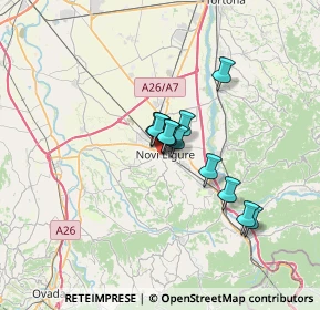 Mappa Piazza De Negri, 15067 Novi Ligure AL, Italia (4.01923)