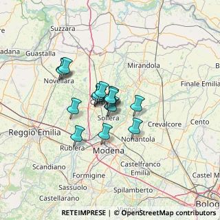 Mappa Via la Torre Pio, 41010 Limidi MO, Italia (8.30824)