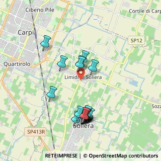 Mappa Via Limidi, 41010 Soliera MO, Italia (1.931)