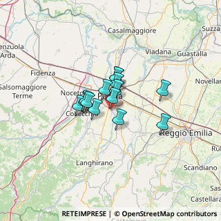 Mappa Str. Martinella, 43123 Parma PR, Italia (7.87857)