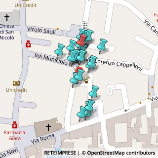 Mappa Via Municipio, 15067 Novi Ligure AL, Italia (0.04222)