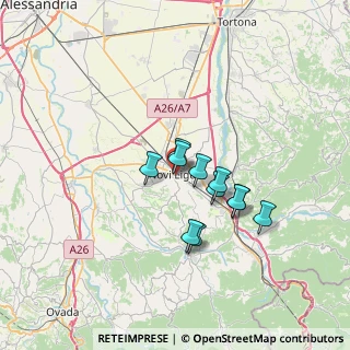Mappa Via Paolo Giacometti, 15067 Novi Ligure AL, Italia (5.07545)