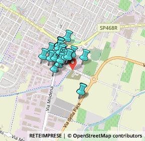 Mappa Via Pio la Torre, 42015 Correggio RE, Italia (0.24815)