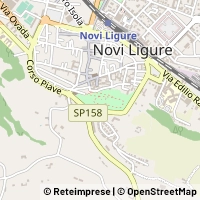 Mapa Novi Ligure
