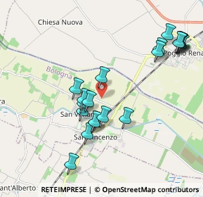 Mappa Via Guglielmo Marconi, 40015 Case Tibaldi-ghetto , 40015 Case Tibaldi-ghetto (2.0615)