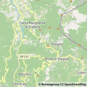 Mappa Brallo di Pregola