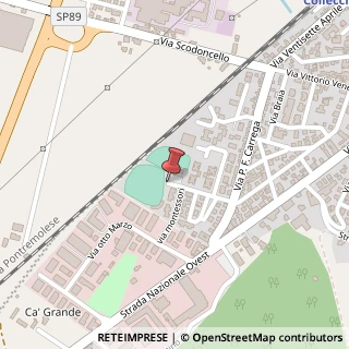 Mappa Via Maria Montessori, 5, 43044 Collecchio, Parma (Emilia Romagna)