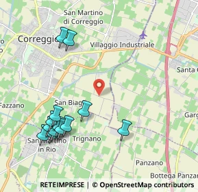 Mappa Via Fossa Faiella, 42015 Correggio RE, Italia (2.34923)