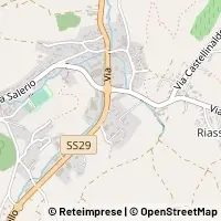 Map Vezza d'Alba