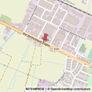 Mappa Via e. fermi 19, 42049 Sant'Ilario d'Enza, Reggio nell'Emilia (Emilia Romagna)
