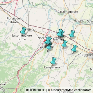 Mappa Via Domenico Galaverna, 43044 Collecchio PR, Italia (10.46667)