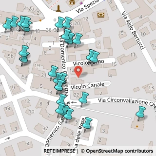 Mappa Via Domenico Galaverna, 43044 Collecchio PR, Italia (0.07333)