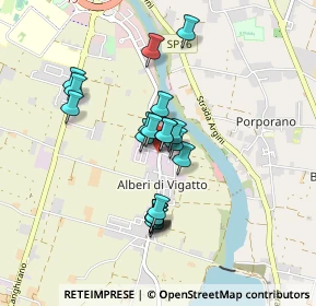 Mappa Via giampietro sardi, 43124 Alberi PR, Italia (0.693)