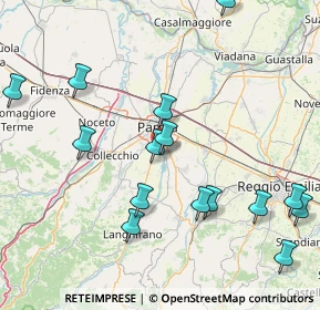 Mappa Via giampietro sardi, 43124 Alberi PR, Italia (18.82)