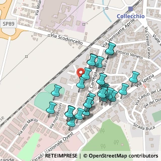 Mappa Via Sibilla Aleramo, 43044 Collecchio PR, Italia (0.20714)