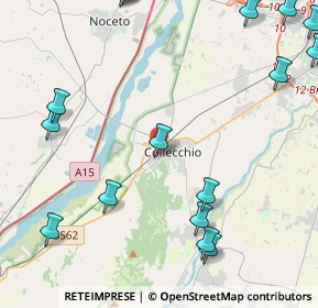 Mappa Via Sibilla Aleramo, 43044 Collecchio PR, Italia (6.556)