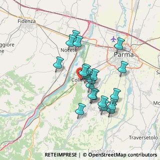 Mappa Via Sibilla Aleramo, 43044 Collecchio PR, Italia (6.092)