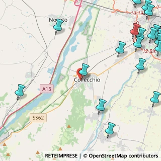 Mappa Via Sibilla Aleramo, 43044 Collecchio PR, Italia (7.376)