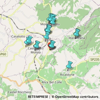 Mappa Via Roma, 14040 Quaranti AT, Italia (1.607)
