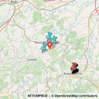 Mappa Strada Scrimaglio, 14049 Nizza Monferrato AT, Italia (9.98941)