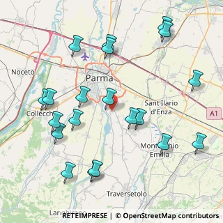 Mappa Strada a Bodrio, 43123 Porporano PR, Italia (9.562)