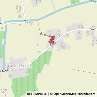 Mappa Via fossa ronchi 8, 42015 Correggio, Reggio nell'Emilia (Emilia Romagna)