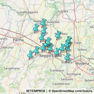 Mappa Via Ludovico Ariosto, 42023 Cadelbosco di Sopra RE, Italia (10.49444)