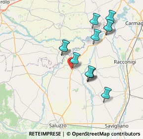 Mappa Via Manta, 12033 Moretta CN, Italia (6.85167)