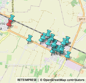 Mappa Via Tommaso Edison, 42049 Calerno RE, Italia (0.769)