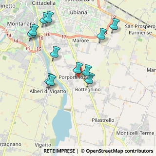 Mappa Str. a Bodrio, 43123 Parma PR, Italia (2.11583)