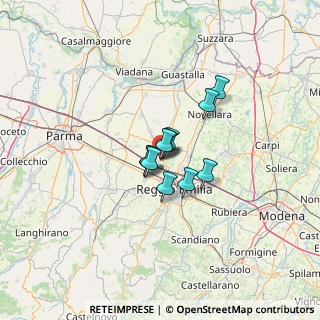 Mappa SS 358, 42023 Cadelbosco di Sopra RE, Italia (6.91273)