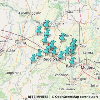 Mappa SS 358, 42023 Cadelbosco di Sopra RE, Italia (10.54333)