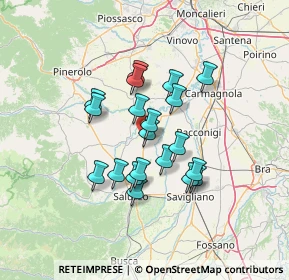 Mappa Via Ing. L. Burgo, 12033 Moretta CN, Italia (10.685)