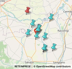 Mappa Via Ing. L. Burgo, 12033 Moretta CN, Italia (5.21917)