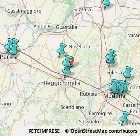 Mappa Via Antonio Meucci, 42011 Bagnolo in Piano RE, Italia (21.20733)